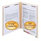 Smead Fastener Folder, 1-1/2" Exp, 2 Fast/Pos 1 and 3, Ltr, 50/BX, MLA PK SMD34276 - alternate 1